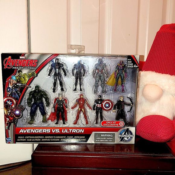 MATTEL Avengers Vs Ultron Action Figure Gift Set - Picture 1 of 9